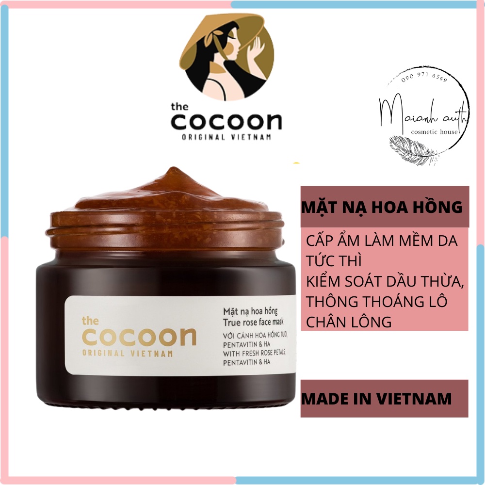 Mặt nạ hoa hồng Cocoon - True Rose Face Mask