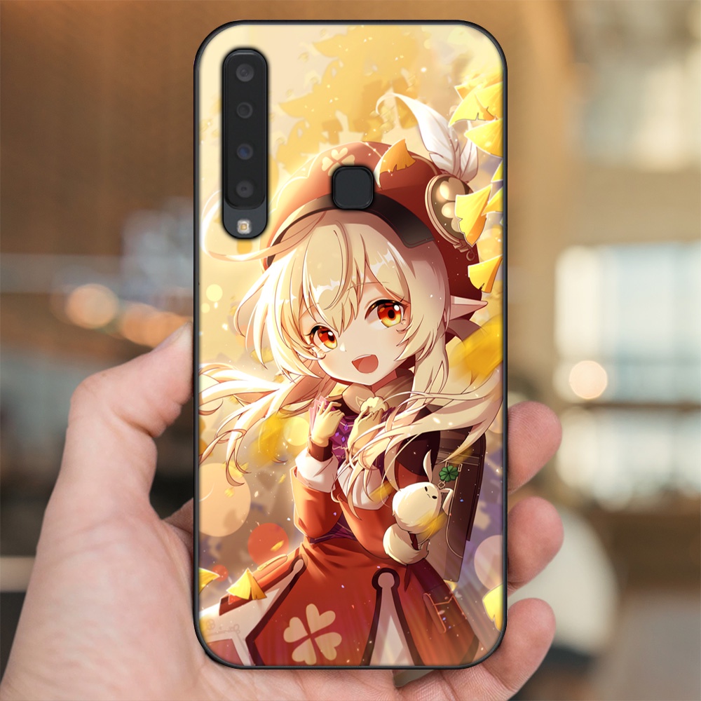 Ốp lưng Samsung A9 2018 viền đen in hình Klee Genshin Impact