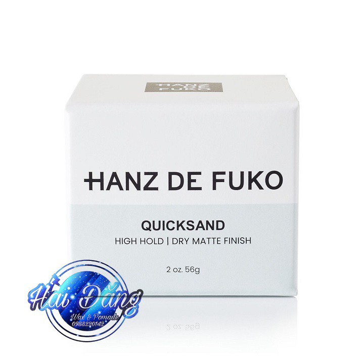 [Chính Hãng] Sáp Vuốt Tóc Hanz De FuKo Quicksand , Claymation
