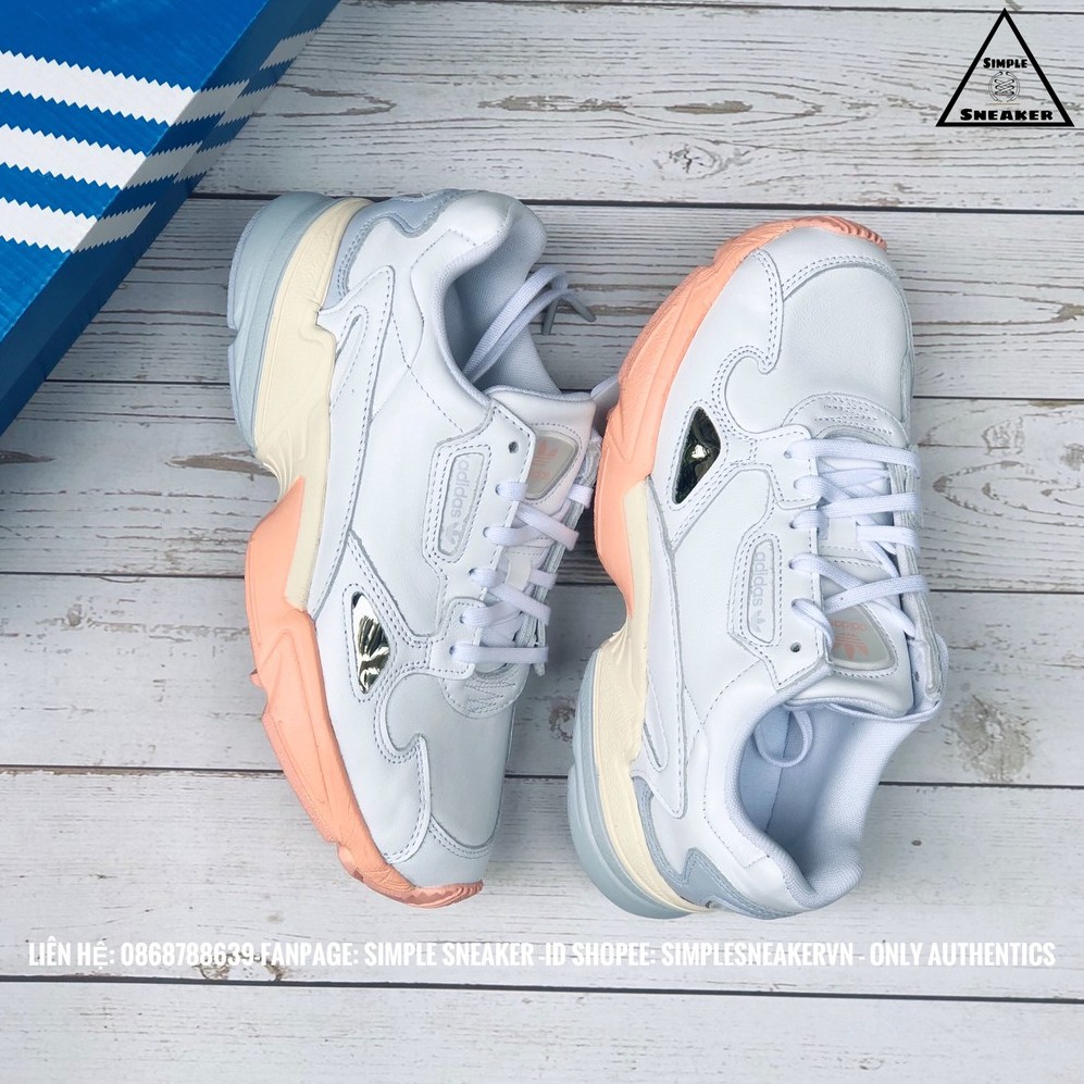 Giày Nữ Adidas Falcon Auth FREESHIP Adidas Falcon Glow Pink Chính Hãng - Giày Sneaker Thể Thao Nữ - Simple Sneaker