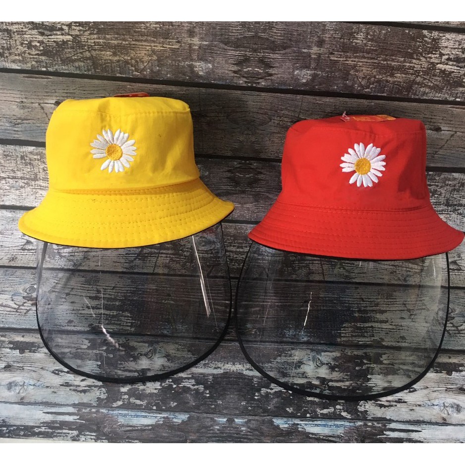 Mũ chống dich thêu hình hoa cúc nhiều màu thời trang Everest