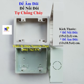 [SINO] Đế Âm Đôi, Đế Nổi Đôi- Tự Chống Cháy
