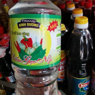 Dấm nếp cái hoa vàng bình dương 500ml