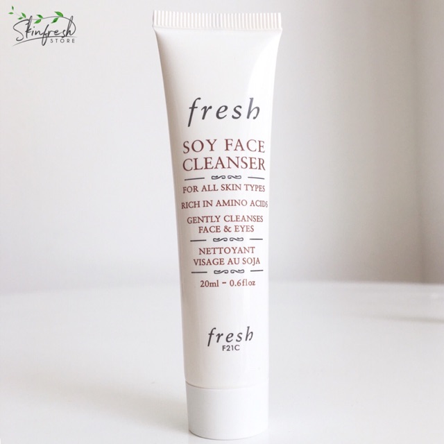 Sữa rửa mặt đậu nành Fresh Soy 20ml