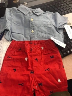 BỘ CỘC TAY BÉ TRAI CARTER