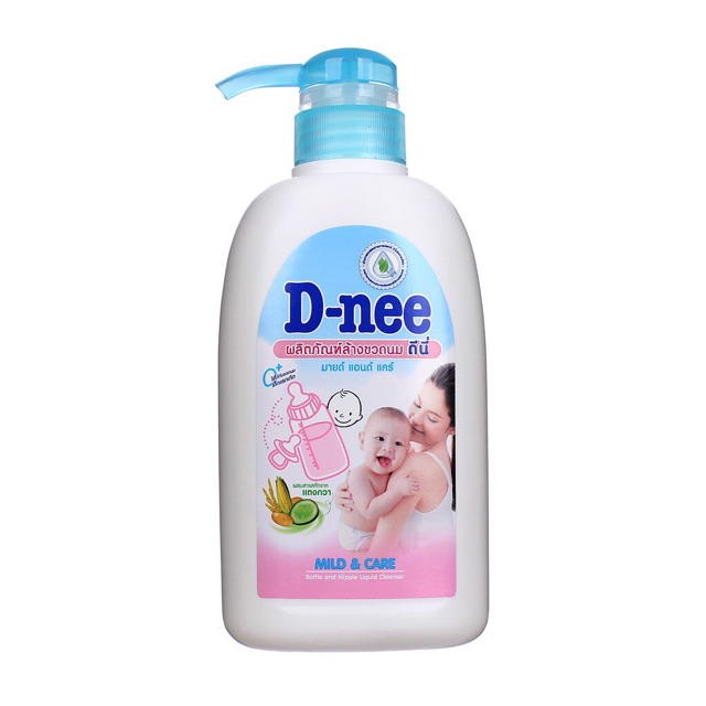 [ Chính hãng CT ĐẠI THỊNH] Nước rửa bình sữa Dnee chai 500ml/ túi 600ml