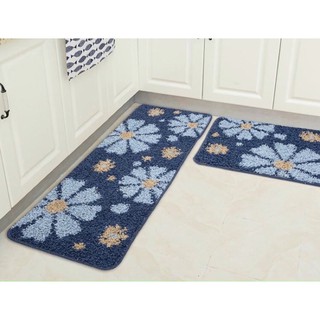 Bộ 2 Thảm Bếp Cao Cấp Size 1m2 và 1m5