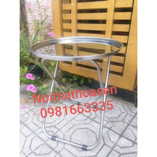 Bàn trà gladom inox, bàn trà chanh ngoài trời