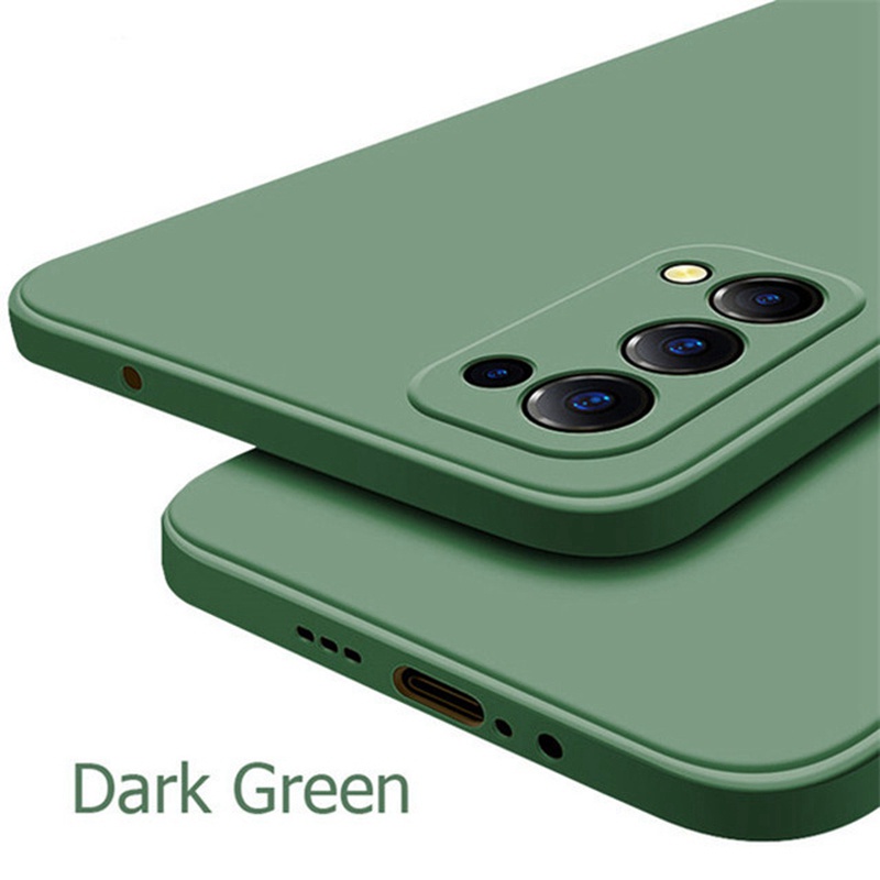 Ốp Điện Thoại Silicon Mềm Dẻo Nhiều Màu Thời Trang Cho OPPO Reno5 Reno4 Pro 4G Reno 4 5 K Find X3 Lite