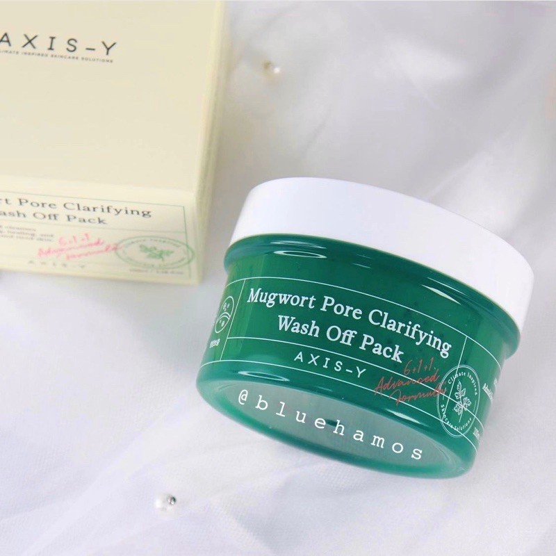 Mặt nạ đất sét ngải cứu Axis-y Mugwort Pore Clarifying Wash Off