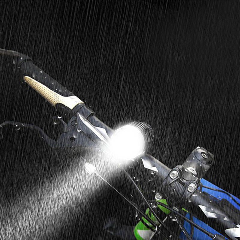 Đèn Pha Xe Đạp 80 Lumen Xml Q5, 3e Bóng Led