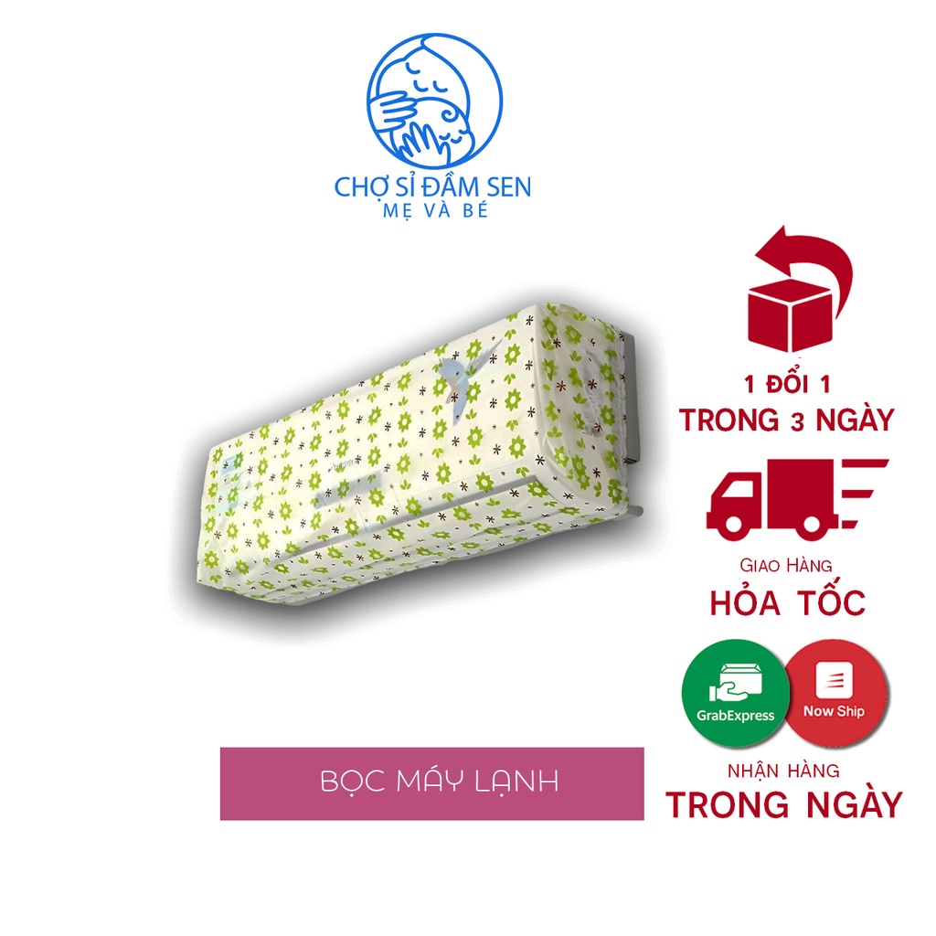 Tấm bọc điều hòa chống bụi.Vỏ Bọc bảo vệ máy lạnh chống bụi. Tấm phủ chống bụi máy lạnh G326-BocML.Giao mẫu ngẫu nhiên