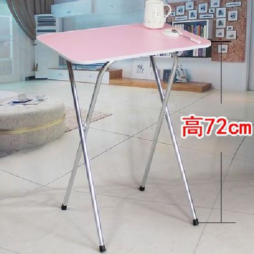 Bàn ăn gấp chân cao 50 cm gia đình căn hộ nhỏ tròn vuông gỗ 80cm