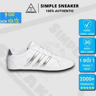 Giày Adidas Coneo Chính Hãng 💙FREESHIP💙 Adidas Coneo Gót Bạc Chuẩn Auth - Giày Sneaker Thể Thao Nữ - Simple Sneaker