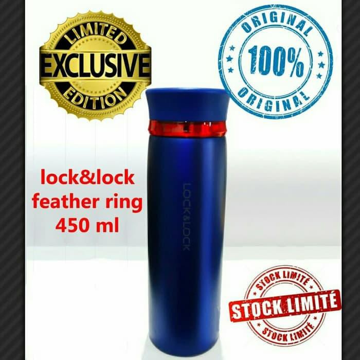 Bình Nước Lock N Lock Hot And Cool Tumbler 450ml Có Đèn Đen