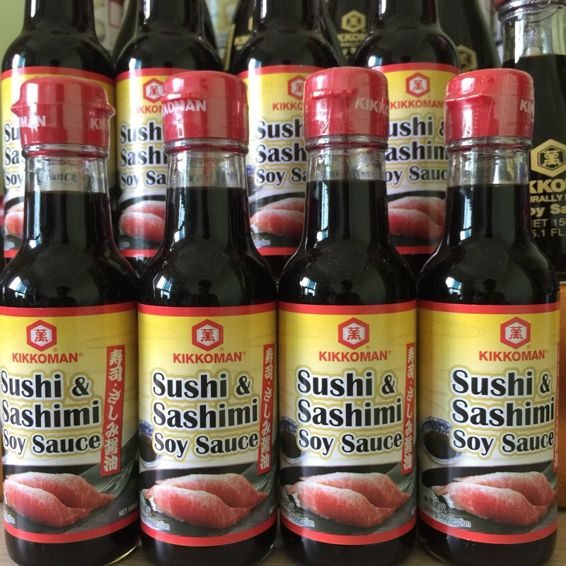 Nước Tương Nhật Sushi &amp; Sashimi Hiệu Kikkoman Chai 150ml-Nước Tương Chấm Gỏi Cá Hồi,Shashimi Ngon Truyền Thống Nhật Bản