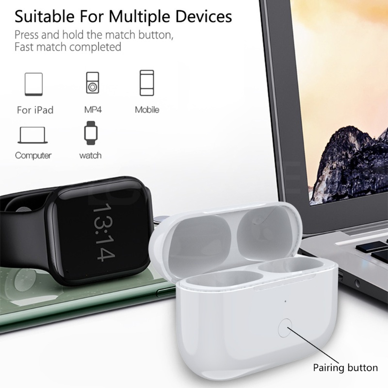 Hộp sạc pin thay thế thích hợp cho tai nghe không dây Airpods Pro 660mah