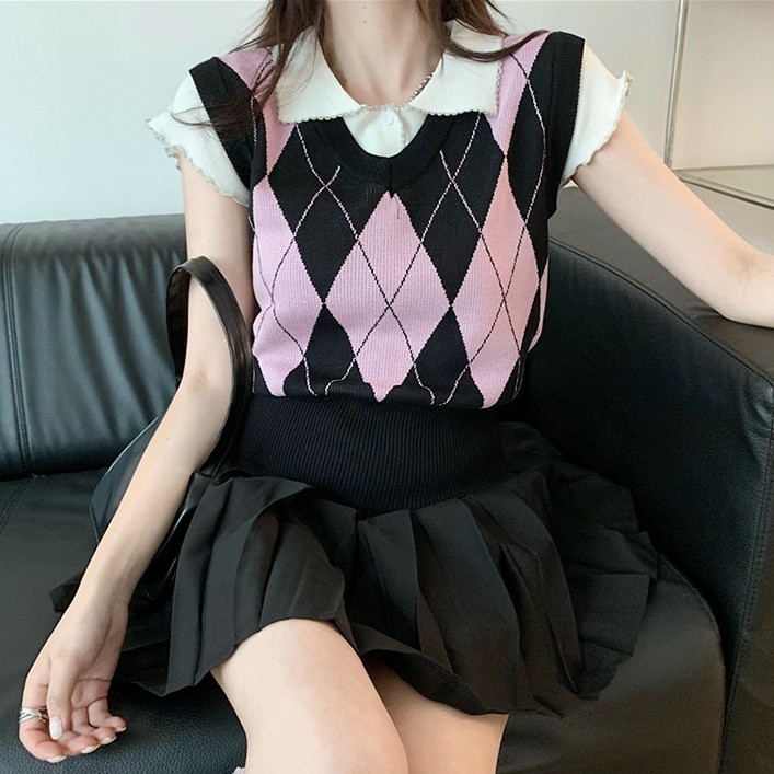 Áo Croptop Không Tay Thời Trang Cho Nữ 4 Màu Tùy Chọn | BigBuy360 - bigbuy360.vn