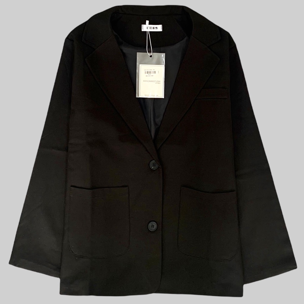 [Có Sẵn] Áo Blazer hai nút Basic