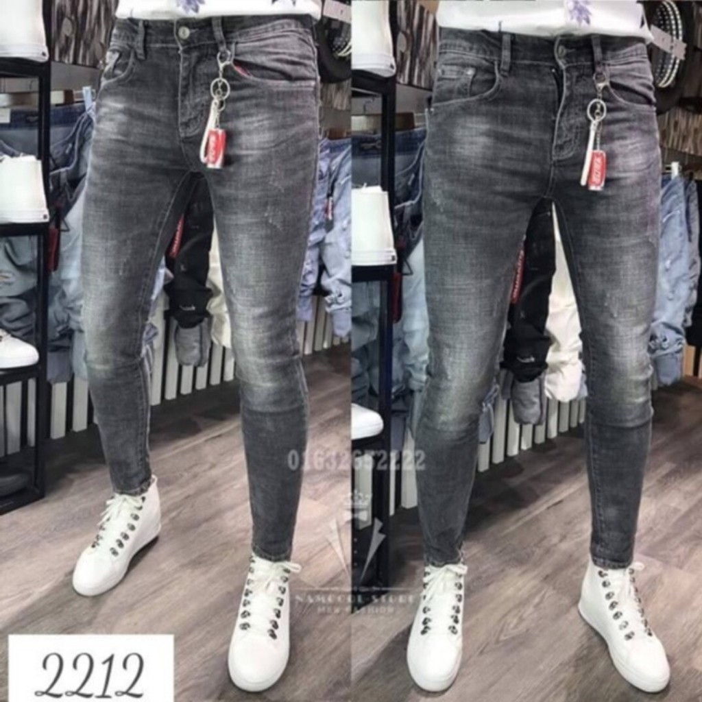 Quần Jean Nam (FREESHIP) Chất Bò Hàng VNXK Phong Cách Hàn Quốc AD2212 (44-72KG) | BigBuy360 - bigbuy360.vn