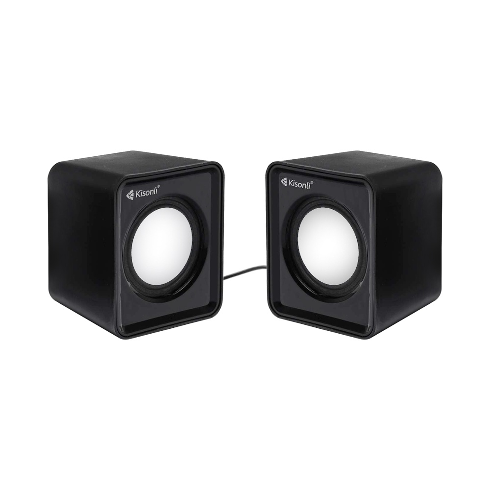 Loa Kisonli giắc 3.5 cổng điện usb 5V Bass mạnh