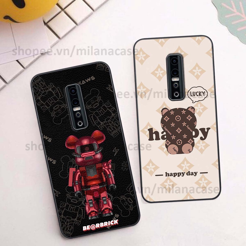 Ốp Vivo V17 Pro gấu be@rBrick gấu Teddy Kaws siêu đẹp, phong cách, cá tính