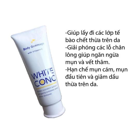 Sữa tắm trắng da toàn thân White Conc Body 360ml + Tặng kèm chai nhỏ như hình