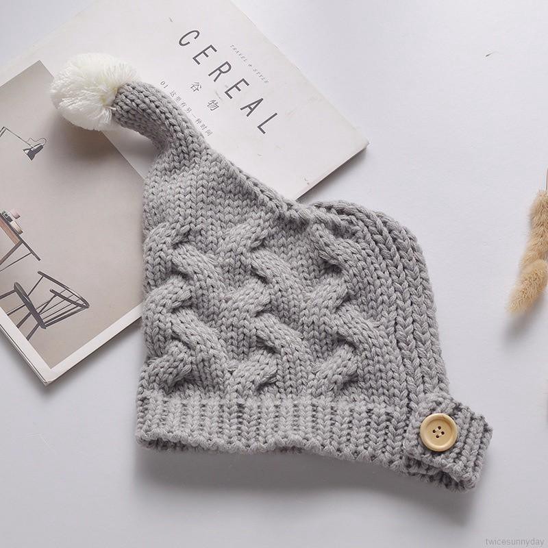 Nón len ấm áp xinh xắn dành cho bé