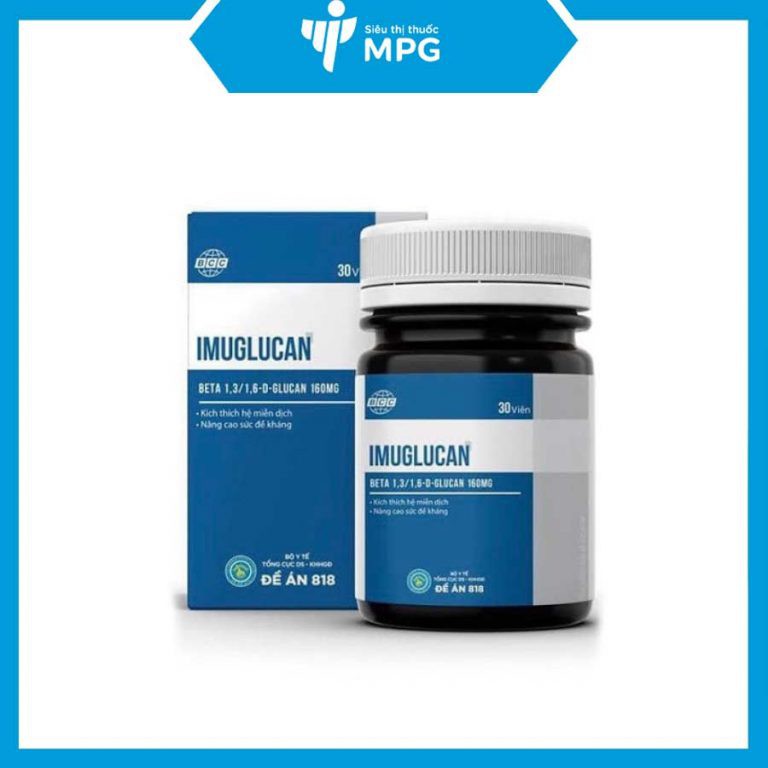 Imuglucan - Tăng cường miễn dịch chủ động cho cả gia đình.