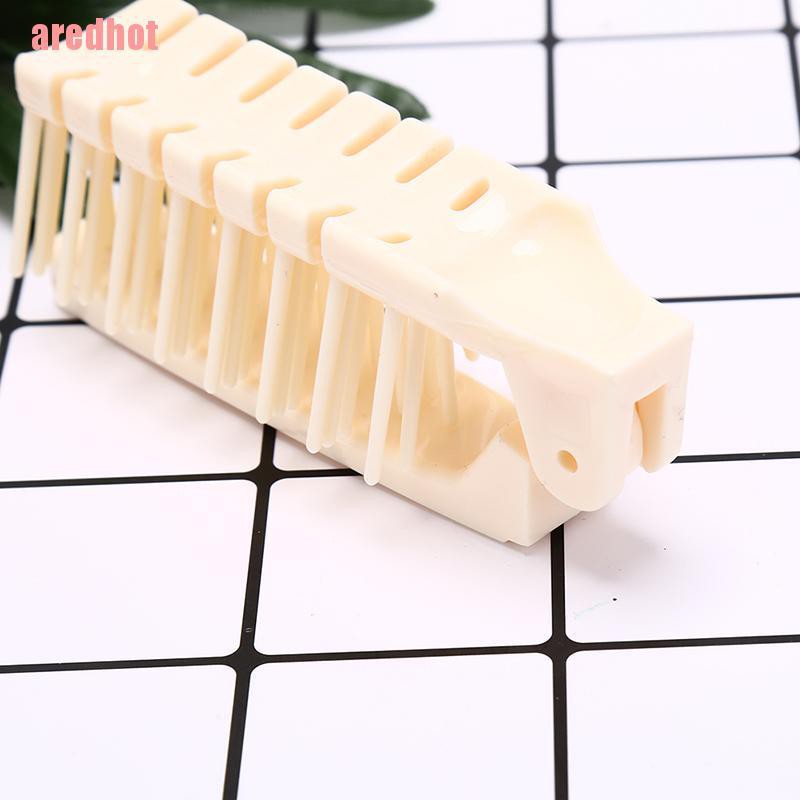 [Hàng mới về] Lược chải tóc mini bằng nhựa có thể gấp gọn tiện lợi