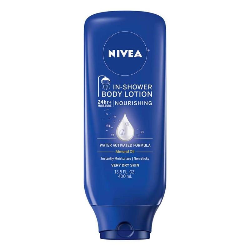 (HÀNG MỸ)Dưỡng thể cho da khô dùng khi tắm Nivea In-Shower Body Lotion