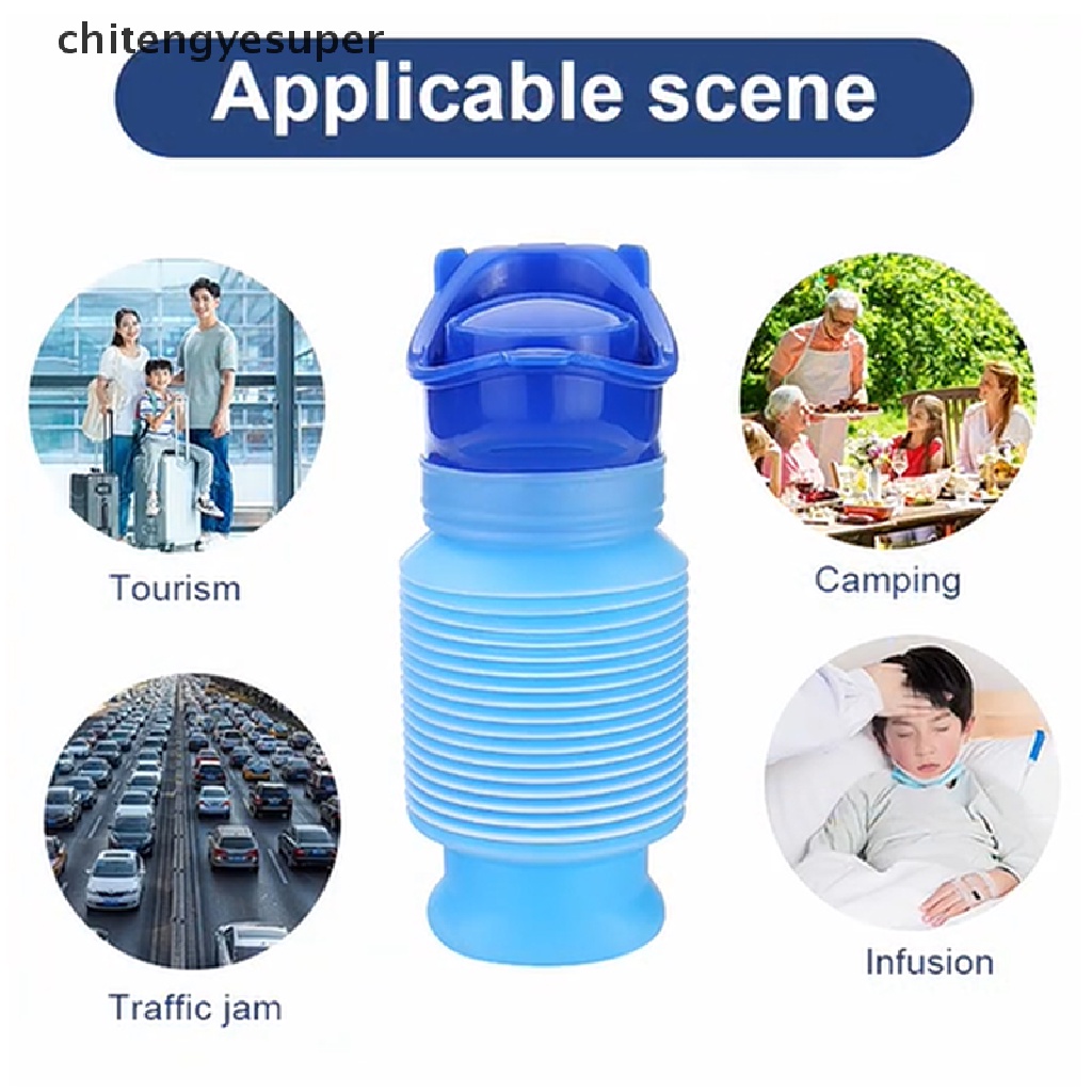 Bình Đi Vệ Sinh Khẩn Cấp Di Động Tiện Dụng Mang Theo Du Lịch Cắm Trại