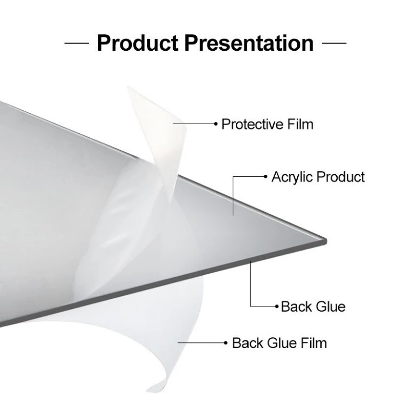 Miếng Dán Tường Trang Trí Tự Dính Bằng Acrylic Tráng Gương Hình Thoi Đơn Giản DIY S/M/L