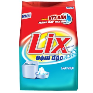 Bột giặt Lix đậm đặc 6kg đỏ.