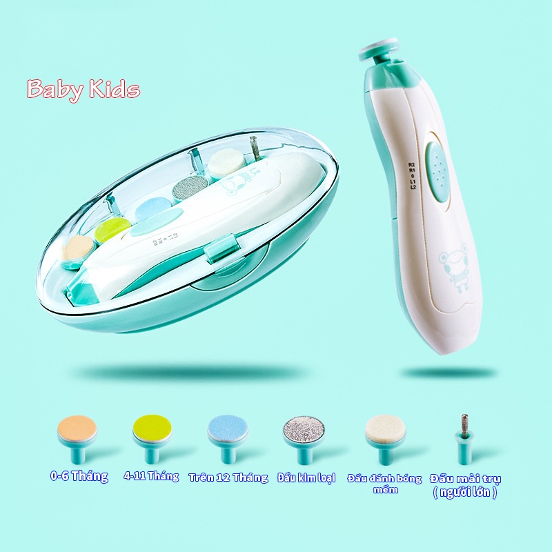 Máy Cắt Móng Tay Cho Bé Sơ Sinh, Đủ Bộ Dụng Cụ Cắt Móng Tay Cho Bé Và Chức Năng Cắt Móng Tay Cho Bé An Toàn Và Tiện Lợi