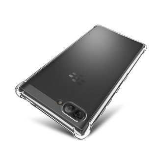 Ốp Điện Thoại Tpu Silicon Mềm Trong Suốt Chống Sốc Sang Trọng Cho Blackberry Key One / Two