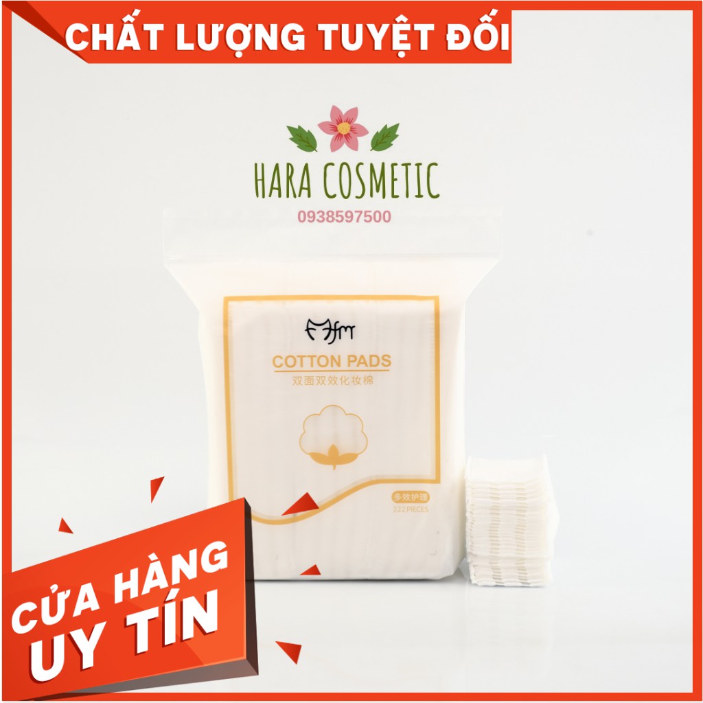 Bông Tẩy Trang 3 Lớp Cotton Pads 222 miếng