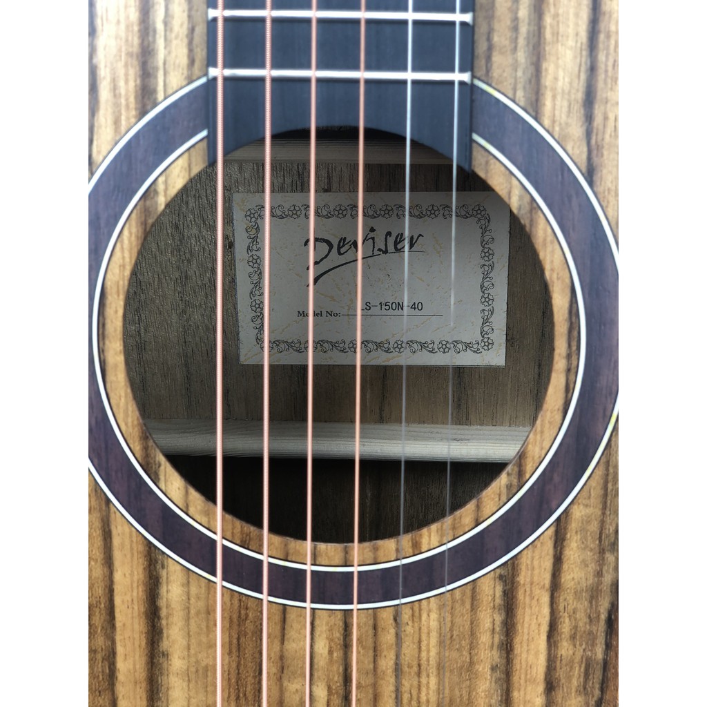 Đàn guitar acoustic Deviser chính hãng [Tặng kèm phụ kiện]