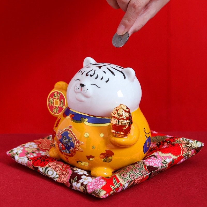 Linh Vật phong thuỷ may mắn đón chào năm hổ - Hổ thần tài may mắn
