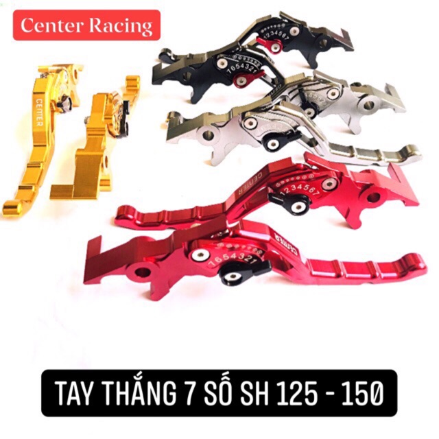 Tày thắng CNC cao cấp 7 số xe SH 125 và SH 150 giá 1 đôi