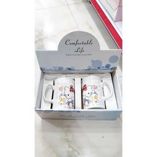 Cốc sứ Hello Kitty kèm thìa