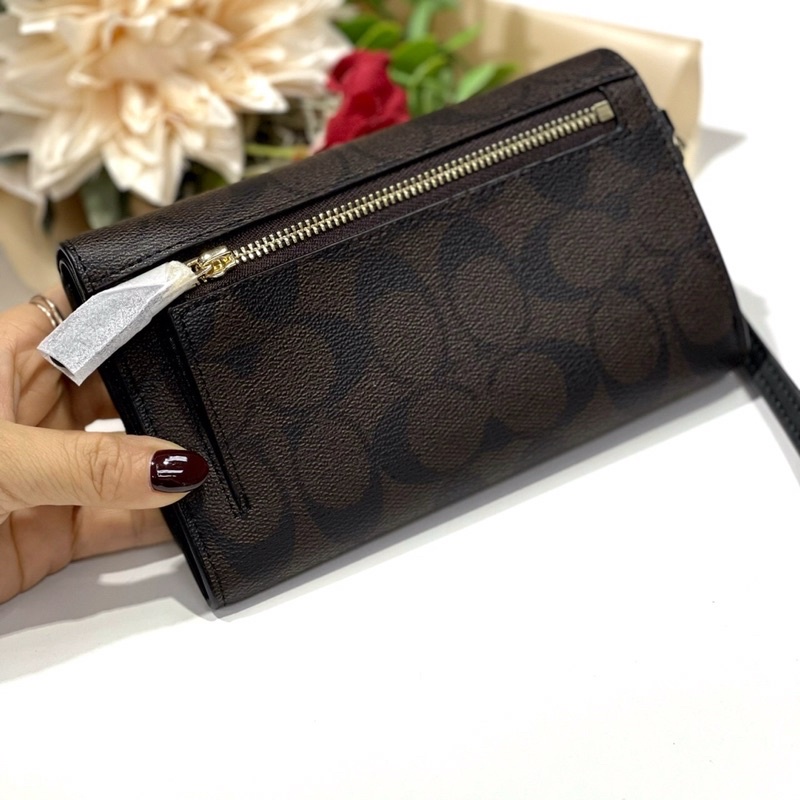 💥Ví Coach Flap Xuất xịn💥Rẻ Vô Địch