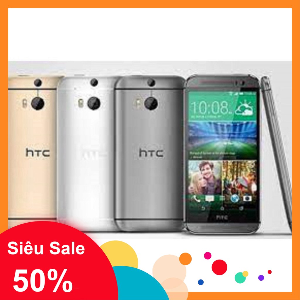 điện thoại HTC ONE M8 - HTC M8 32G ram 2G zin Chính Hãng, Camera siêu nét QUÁ KHỦNG 70%