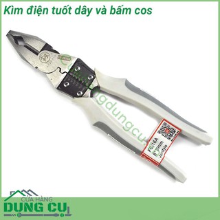 Kìm điện tuốt dây bấm cos