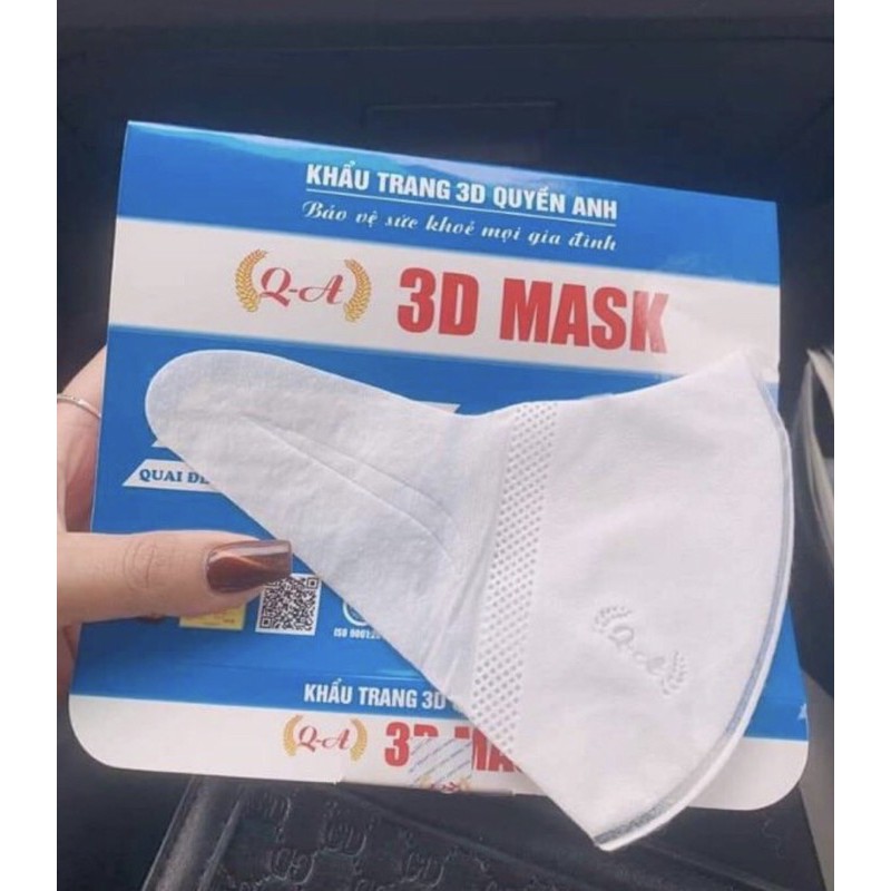 Khẩu trang 3D MASK (hộp 50 chiếc)-Hàng chuẩn công ty