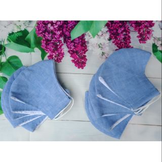 Khẩu trang vải Linen 3 lớp