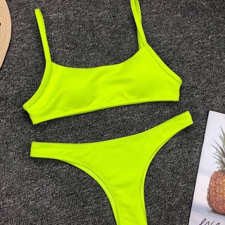 bikini thun gân basic