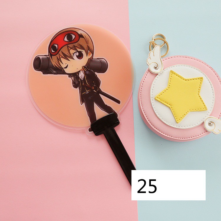 Quạt trong manga anime game Touken Ranbu - Tokyo Ghoul - Attack on Titan - Gintama - Kuroko no basket