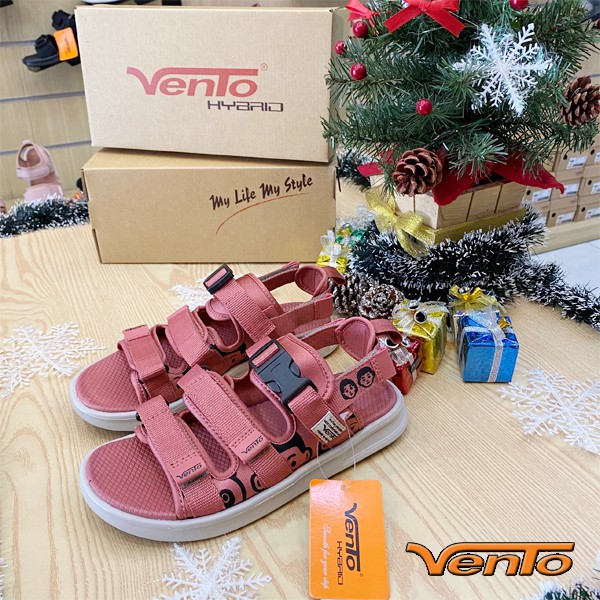 Giày Sandal Vento Nữ NB80 Màu Nâu