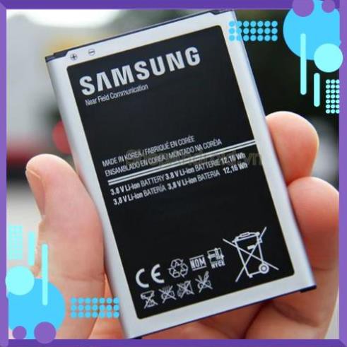 Đẹp rẻ  Pin Samsung Galaxy Note 3 N9000,Dung Lượng 3200mAh ,Cam Kết Pin Loại 1